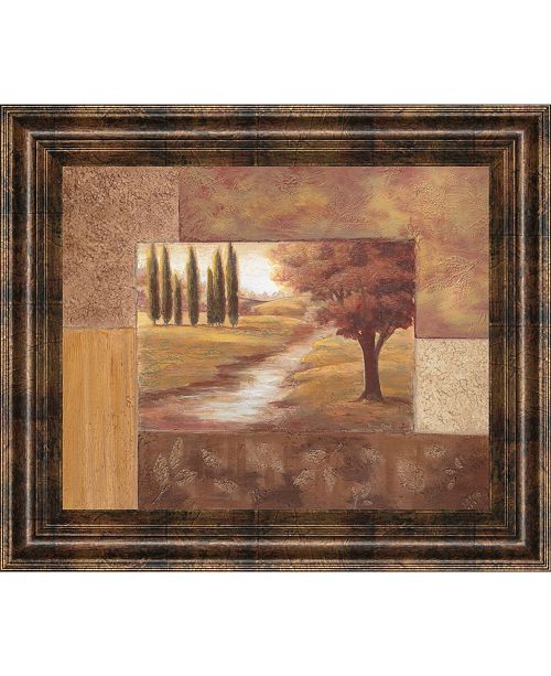 Classy Art Peaceful Stream Il By Vivian Flasch Framed Print Wall