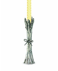 Pewter Asparagus Candlestick Holder