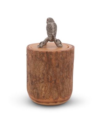 Owl Wood Canister