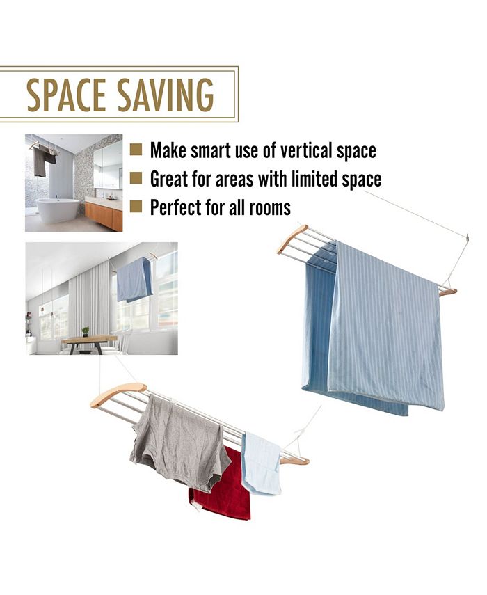 Innoka Extendable Ceiling Drying Rack Macy's