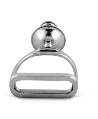 Candlestick Equestrian Horse Stirrup - Cast Aluminum Hand Polished