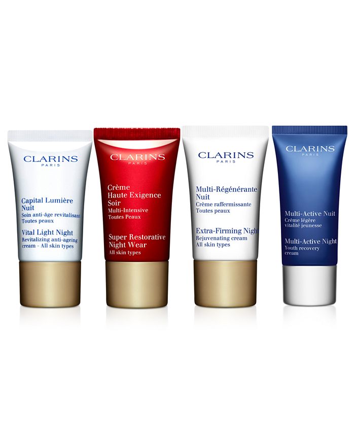 Choose your FREE travel Night Cream with $50 Clarins purchase - Macy's
