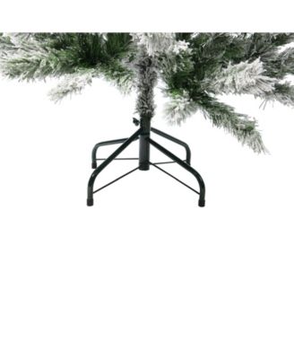 4' Flocked Angel Pine Artificial Christmas Tree - Unlit