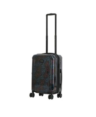 flower print luggage