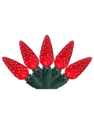 Northlight Set of 70 Red Led C6 Christmas Lights - Green Wire