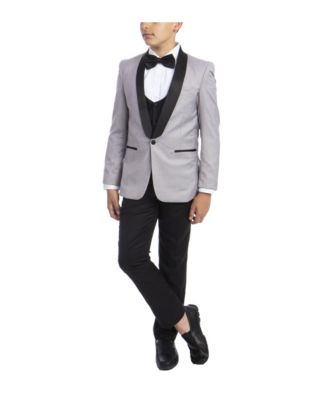 Toddler Boy's 5-Piece Slim Fit Shawl Tuxedo Set