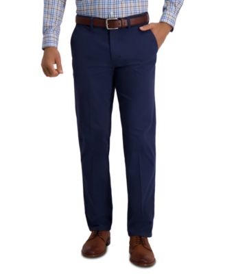 Haggar - Men's Slim-Fit Super Flex Casual Pants