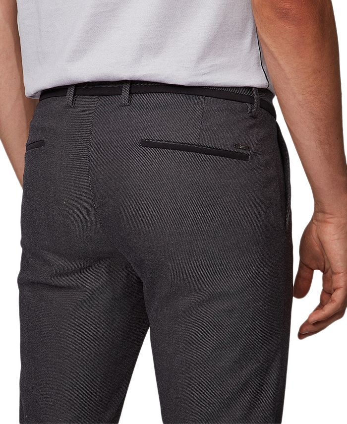 Hugo Boss BOSS Men's Cuffed SlimFit Trousers Macy's