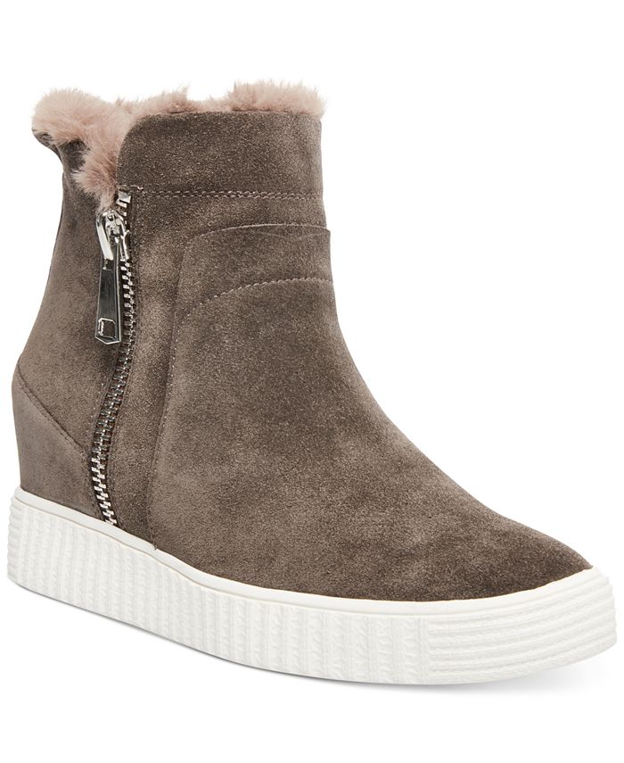 Steve madden wedge sneakers macy's best sale
