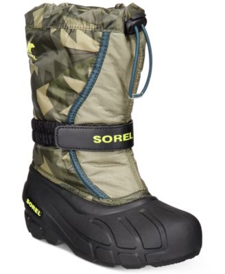 Sorel - Youth Girls Flurry Print Boots
