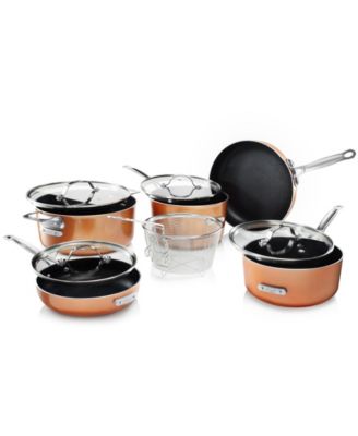 StackMaster 10-Piece Nonstick Ceramic Coating Cookware Set
