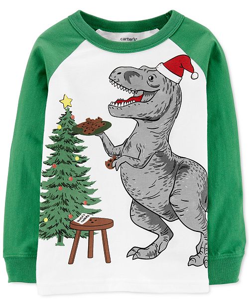 Carter S Toddler Boys Cotton Holiday Dinosaur T Shirt Reviews