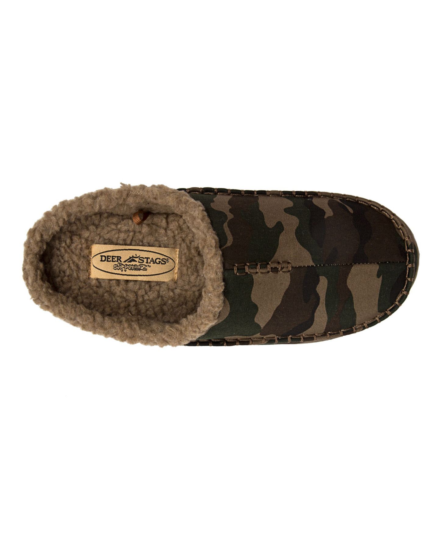 Мужские сабо DEER STAGS Slipperooz Nordic S.U.P.R.O. Sock Cushioned Indoor Outdoor Clog Slipper, цвет: Тёмный серый — фото 4