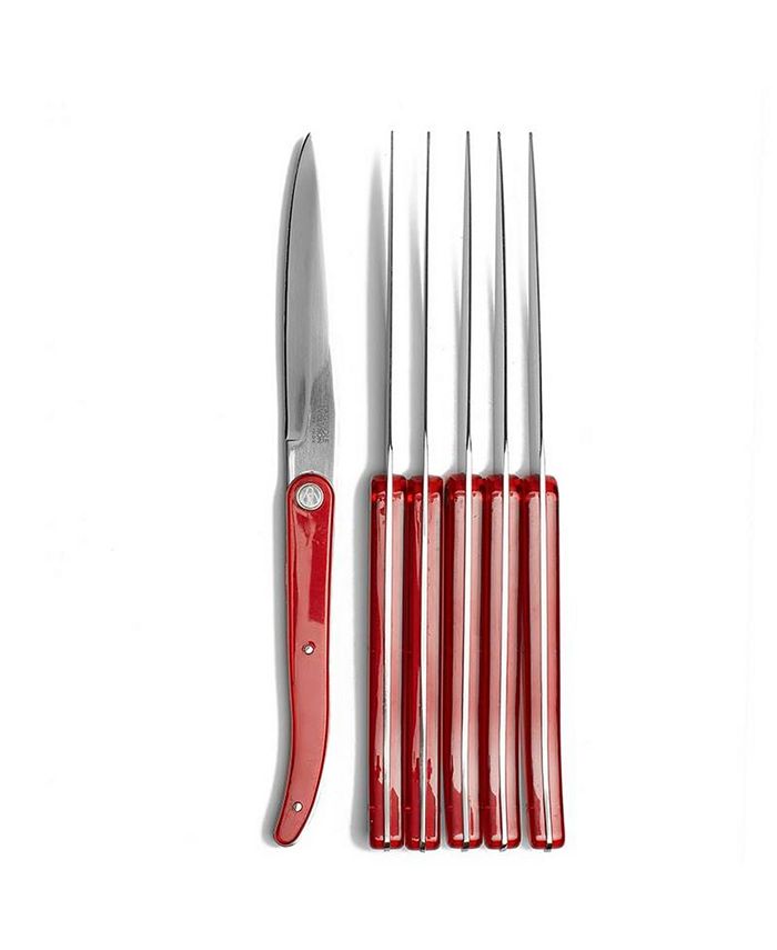 Laguiole Evolution Laguiole Sens 6 Piece Steak Knife Set Macy's
