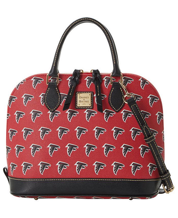 Dooney & Bourke Atlanta Falcons Saffiano Zip Satchel - Macy's