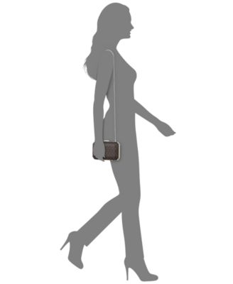 Sasha Satin Sparkle Clutch, Exclusively at Macy's