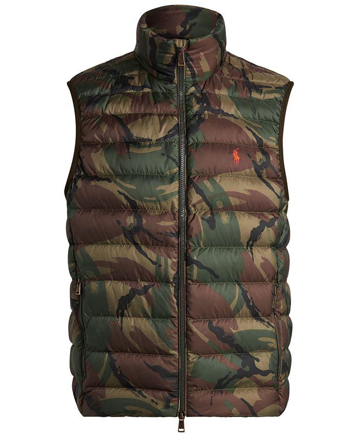 Polo Ralph Lauren Men's Big & Tall Packable Down Vest & Reviews Coats