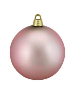 Northlight Kids' Bubblegum Pink Shatterproof Matte Christmas Ball Ornament 12" 300mm