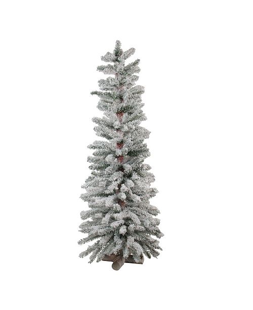 Northlight 4 Heavily Flocked Artificial Alpine Christmas Tree Unlit