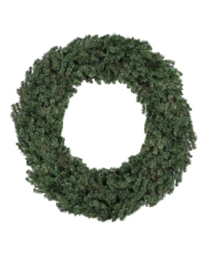 Northlight 60" Commercial Size Canadian Pine Artificial Christmas Wreath In Green