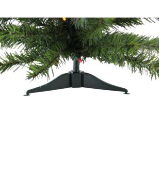 2' Pre-Lit LED Canadian Pine Artificial Christmas Tree - Multi Lights