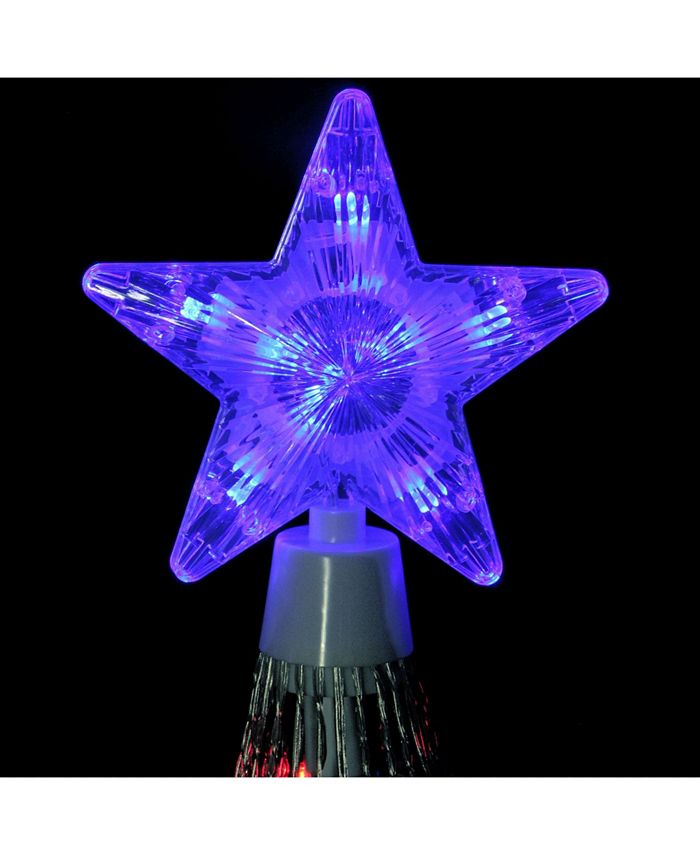 Northlight 12' Multi-Color LED Lighted Show Cone Christmas Tree Outdoor ...