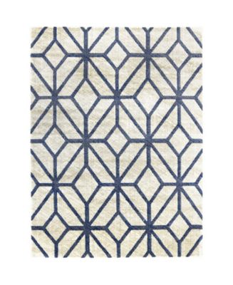 Trina Turk Tanja Modern Blue Area Rug Collection - Macy's