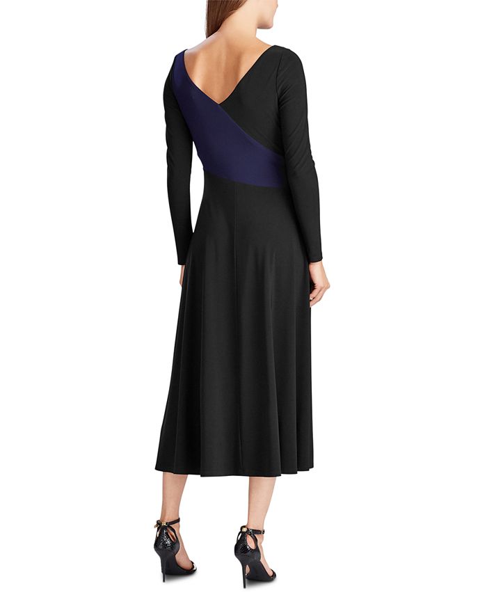lauren fit and flare dress