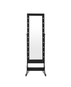 Inspired Home Glam Marquee Lights Jewelry Armoire Cheval Mirror