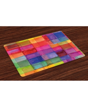 Ambesonne Abstract Place Mats Set of 4