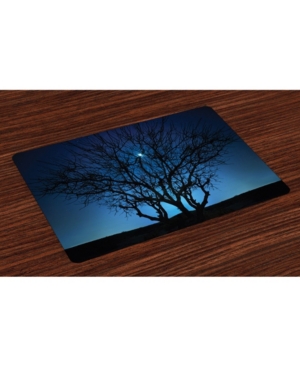 Ambesonne Place Mats Set of 4