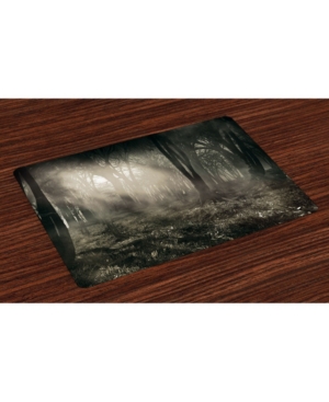 Ambesonne Gothic Place Mats Set of 4