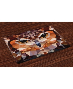 Ambesonne Geometric Place Mats Set of 4