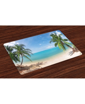 Ambesonne Ocean Place Mats Set of 4