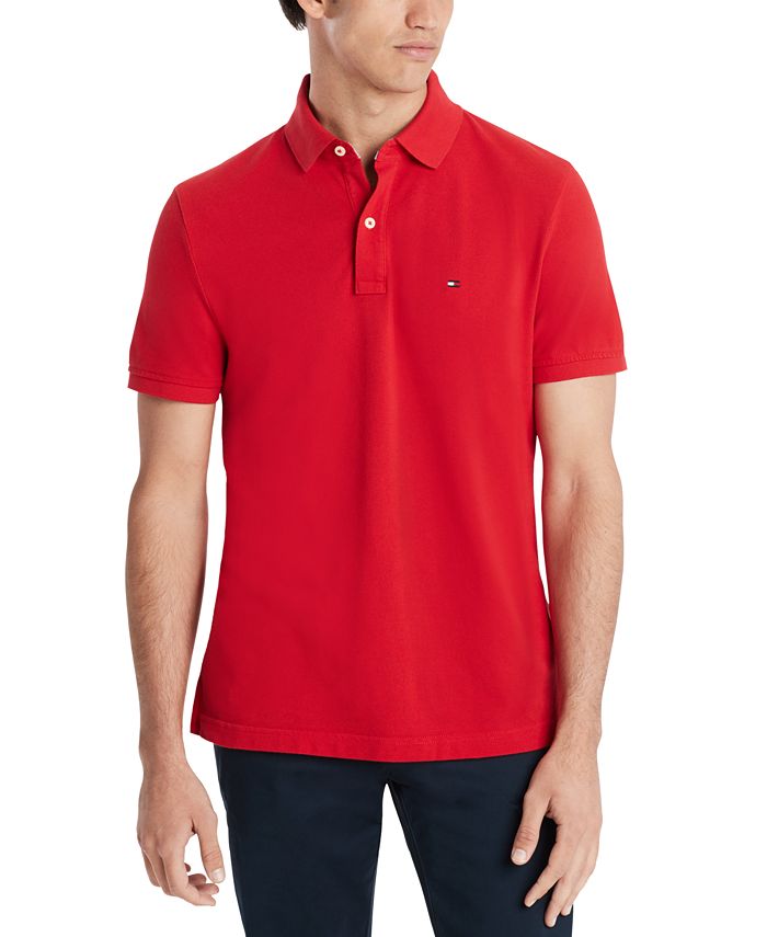 Tommy Hilfiger Men's Organic Cotton Classic Fit Polo - Macy's