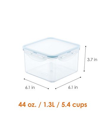 Lock n Lock Purely Better™ Square 4-Pc. Food Storage Containers with  Dividers, 29-Oz. - Macy's