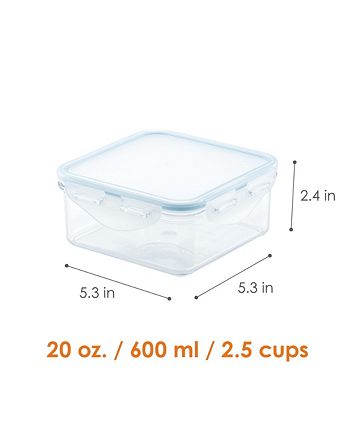 Lock & Lock Purely Better 29-oz. Square Food Storage Container with Divider