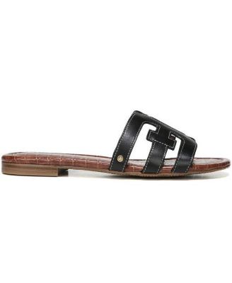 Bay Slip-On Flat Leather Casual Sandals