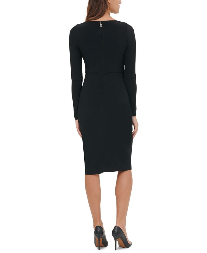 Tommy Hilfiger Asymmetrical Solid Jersey Dress - Macy's