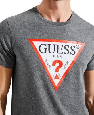 GUESS Men's Classic Logo T-Shirt & Reviews - T-Shirts - Men - Macy's