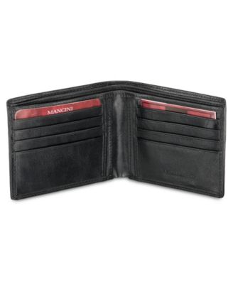 Men's Equestrian2 Collection RFID Secure Classic Billfold Wallet