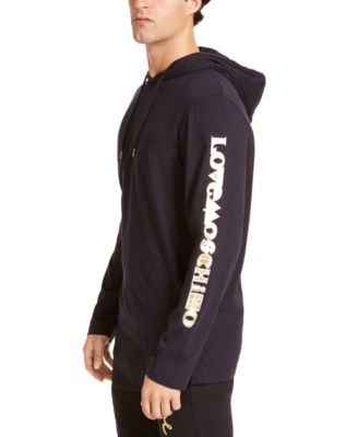 Love Moschino - Men's Regular-Fit Logo Hoodie