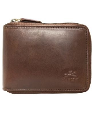 Men's Boulder Collection RFID Secure Zippered Wallet with Removable Passcase