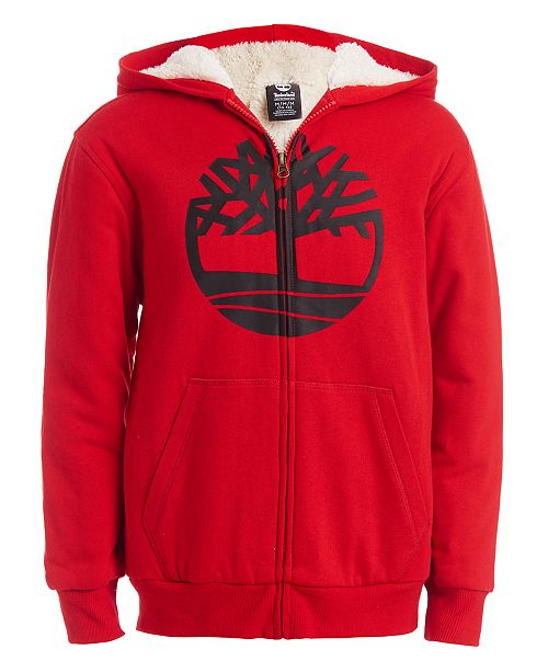 macys timberland hoodie