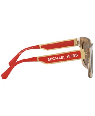 michael kors sunglasses red