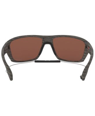Polarized Prizm Woodgrain Sunglasses, OO9416 64 Split Shot