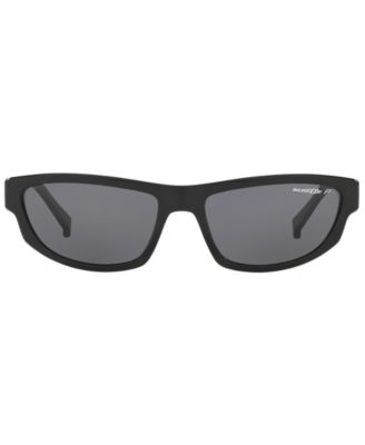 Arnette Men's Urca Polarized Sunglasses - Rectangular Frame With Grey Lens - View #9