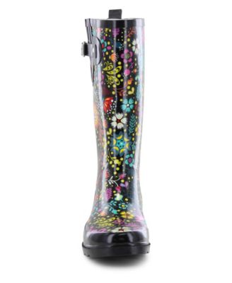 Western Chief Women's Regular Printed Tall Rubber Rain Boots