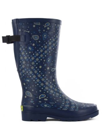 Western Chief Women's Wide-Calf Rubber Rain Boots