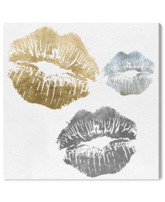 Luxury Kiss Canvas Art, 24" x 24"